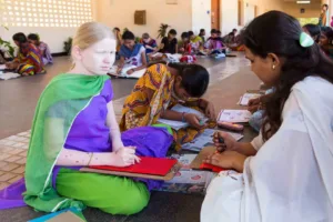 escuela de invidentes premio mujeres cermi fotografía 2024