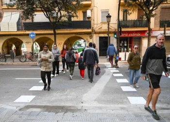 Movilidad habilita 4 nuevos pasos de peatones en el centro y noreste de Valencia 6 Movilidad habilita 4 nuevos pasos de peatones en el centro y noreste de Valencia