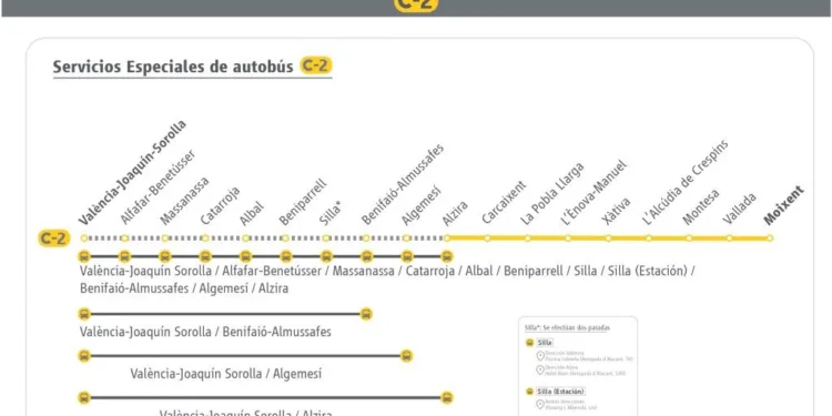Renfe ajusta los horarios de Cercanías en Valencia a partir del 2 de diciembre