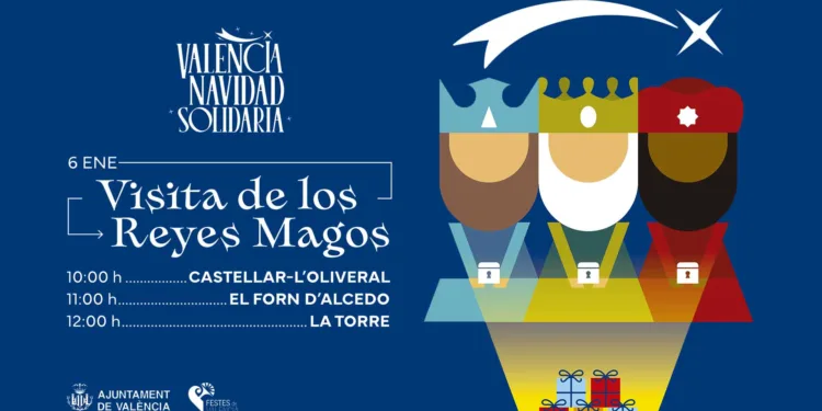 Los Reyes Magos recorrerán Castellar-l’Oliveral, El Forn d’Alcedo y La Torre este 6 de enero 1 Los Reyes Magos recorrerán Castellar-l’Oliveral, El Forn d’Alcedo y La Torre este 6 de enero