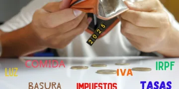 2025 arranca con la compra más cara y el incremento del IRPF en las nóminas