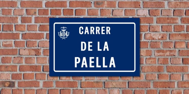 ¿Por qué Valencia aún no tiene una calle dedicada a la paella? Una omisión cultural que pide ser corregida 1 ¿Por qué Valencia aún no tiene una calle dedicada a la paella? Una omisión cultural que pide ser corregida