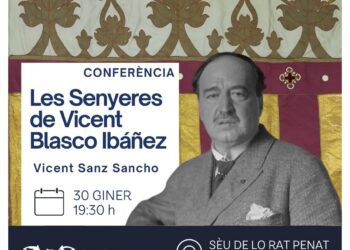 Conferència en Lo Rat Penat sobre "Les Senyeres de Vicente Blasco Ibáñez" 8 Conferència en Lo Rat Penat sobre "Les Senyeres de Vicente Blasco Ibáñez"