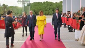 El Palau de la Música se engalana para la Fallera Mayor Infantil de Valencia y su Corte de Honor 6 Alcaldesa