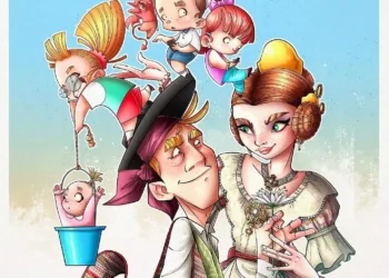 La Falla La Unió (Riba-roja) presenta los bocetos