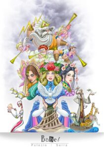 Boceto Falla Oeste 2025