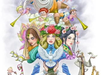 La Falla Oeste (Dénia) presenta los bocetos de Palacio i Serra y Sergio Gómez