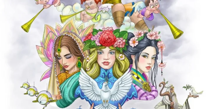 La Falla Oeste (Dénia) presenta los bocetos de Palacio i Serra y Sergio Gómez