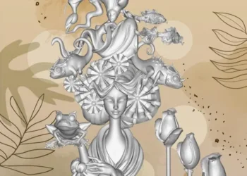 La Falla Puerta del Sol de Utiel presenta sus bocetos para este año