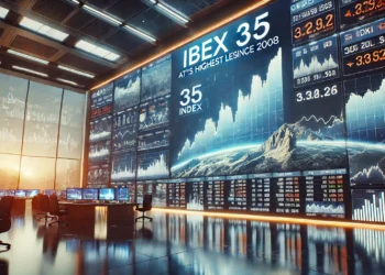 El Ibex 35 cierra enero con un alza del 6,67% y alcanza máximos desde 2008