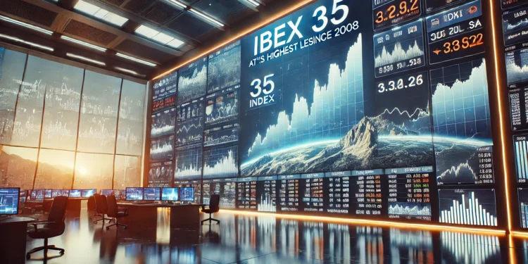 El Ibex 35 cierra enero con un alza del 6,67% y alcanza máximos desde 2008 1 El Ibex 35 cierra enero con un alza del 6,67% y alcanza máximos desde 2008