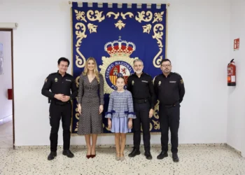 Las Falleras Mayores de Valencia continúan las visitas institucionales