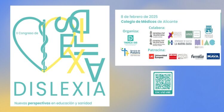 Abiertas inscripciones para el "II Congreso de Dislexia de la Comunitat Valenciana" 1 Abiertas inscripciones para el «II Congreso de Dislexia de la Comunitat Valenciana»