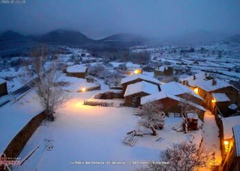 Nieve en todo el interior de la CV, viento, mala mar y agua con intensidad moderada. Un día muy desapacible