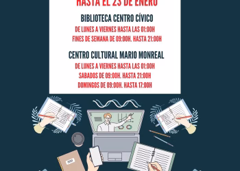 Las bibliotecas municipales de Sagunto y Puerto de Sagunto amplían su horario hasta el 23 de enero