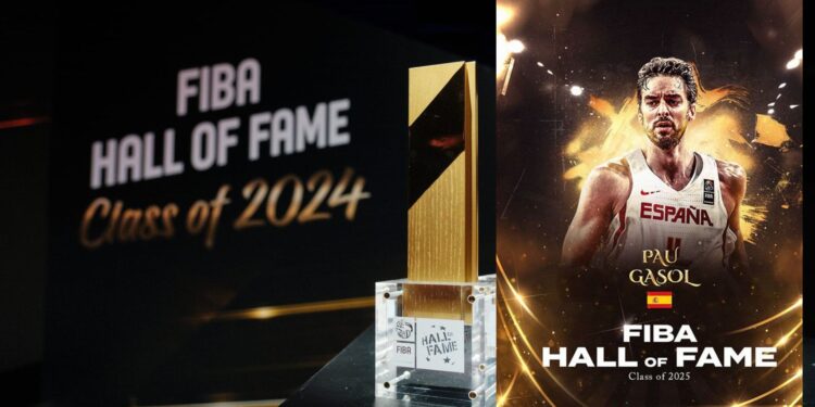 Pau Gasol culmina su carrera entrando en el «FIBA Hall of Fame 2025»
