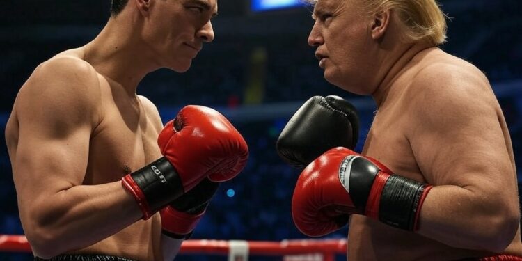 Pedro Sánchez carga contra la “tecnocasta” de Silicon Valley y pide una rebelión democrática contra su influencia 1 Pedro Sanchez peleando contra Donald Trump 3