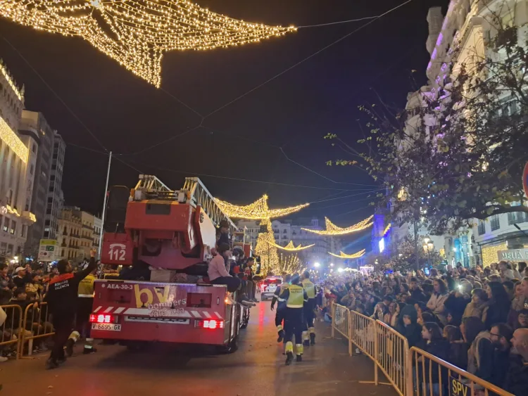 La otra crónica de la Cabalgata de los Reyes en Valencia