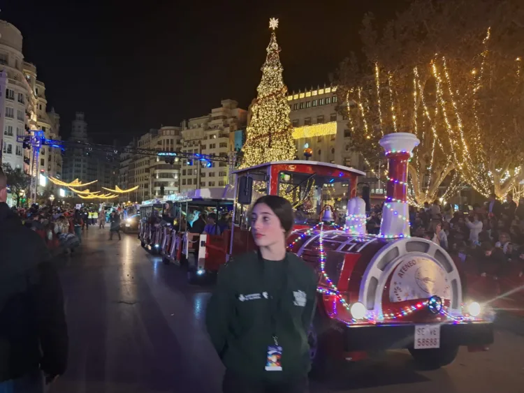 La otra crónica de la Cabalgata de los Reyes en Valencia