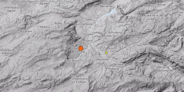 Dos terremotos registrados en la zona de Alcoy esta tarde