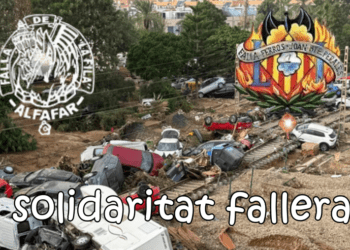 La Falla Hierros de Valencia dona 1.400€ a la falla La Filà de Alfafar