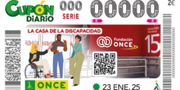 La Casa de la Discapacidad protagoniza mañana el cupón de la ONCE
