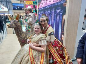 Las Falleras Mayores de Sueca en Fitur 2025 2 falleras mayores sueca3
