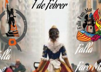 La Falla Faro Mar de Cullera organiza una comida solidaria con una comisión de Paiporta afectada por la Dana