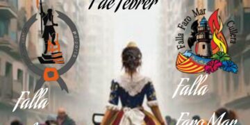 La Falla Faro Mar de Cullera organiza una comida solidaria con una comisión de Paiporta afectada por la Dana