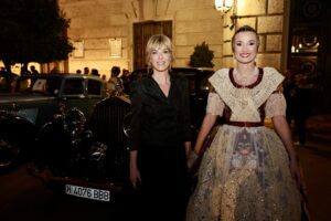 El Palau de la Música de Valencia, vestido de gala para la ocasión, recibe a la Fallera Mayor de Valencia y a su Corte de Honor 3 fm1
