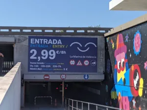 veles e vents salida aparcamiento 1