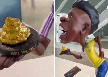 Lo Rat Penat condena les amenaces i insults que ha rebut l'artiste faller Víctor Navarro Granero pel seu ninot de Vinicius 1 Lo Rat Penat condena les amenaces i insults que ha rebut l'artiste faller Víctor Navarro Granero pel seu ninot de Vinicius