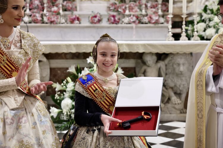 Anécdota en la Cridà de Valencia: el olvido de las llaves de la Ciudad a la Fallera Major Infantil de Valencia