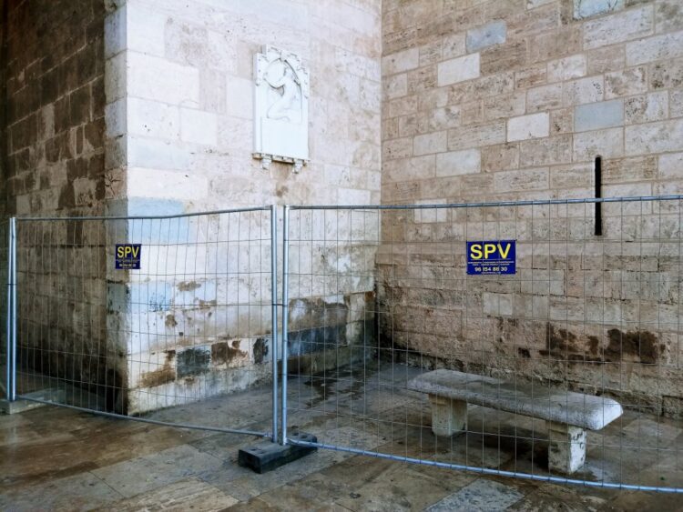 El Ayuntamiento de Valencia vallará más patrimonio antes de Fallas