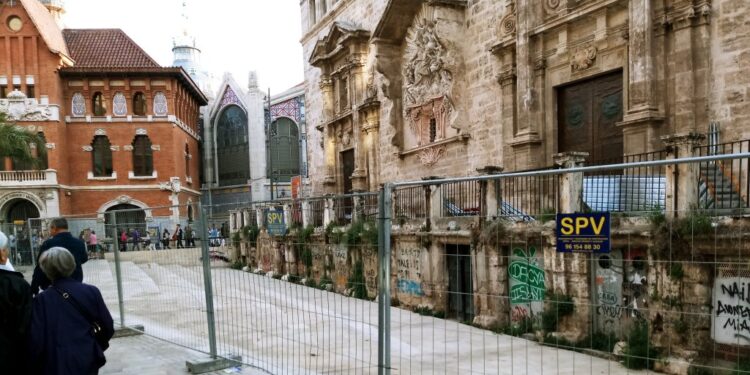 El Ayuntamiento de Valencia vallará más patrimonio antes de Fallas 1 El Ayuntamiento de Valencia vallará más patrimonio antes de Fallas