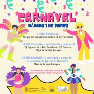 2025 Finestrat Carnaval RRSS 2