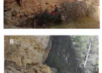 Cultura inspecciona los conjuntos de arte rupestre susceptibles de haber sufrido daños por los efectos de la riada