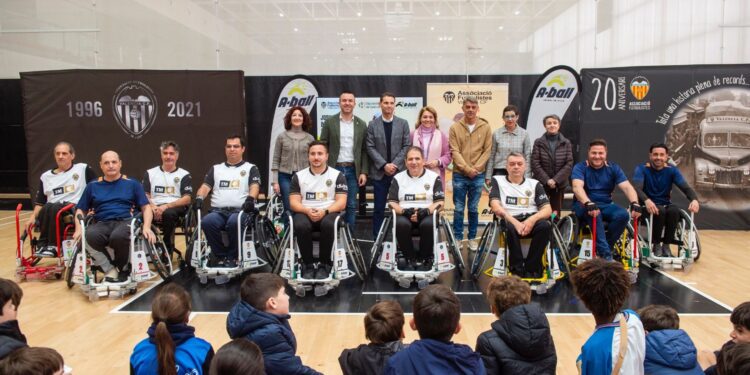 La Diputación de Valéncia destina 50.000 euros al A-Ball, una modalidad de fútbol adaptado