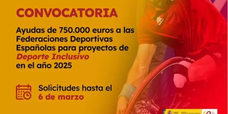 CSD impulsa la inclusión deportiva con 750.000 euros en ayudas 1 CSD impulsa la inclusión deportiva con 750.000 euros en ayudas