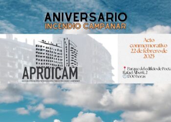 APROICAM recordará a las víctimas en el aniversario de la tragedia de Campanar
