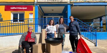 COCEMFE Valéncia y COCEMFE CV donan material educativo adaptado a dos colegios afectados por la DANA