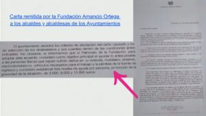 Carta Fundacion Amancio Ortega a los Ayuntamientos