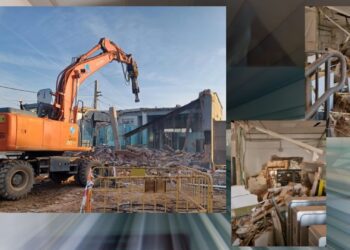 Comienza la demolición de la estación de metro de Paiporta tras DANA