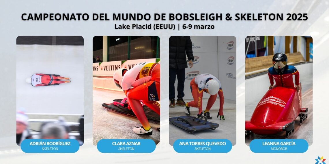 España marcará un hito en el «Mundial de Bobsleigh & Skeleton»