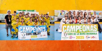 Molina Sport y CPLV Panteras se coronan en la Copa del Rey y la Copa de la Reina en Hockey Línea