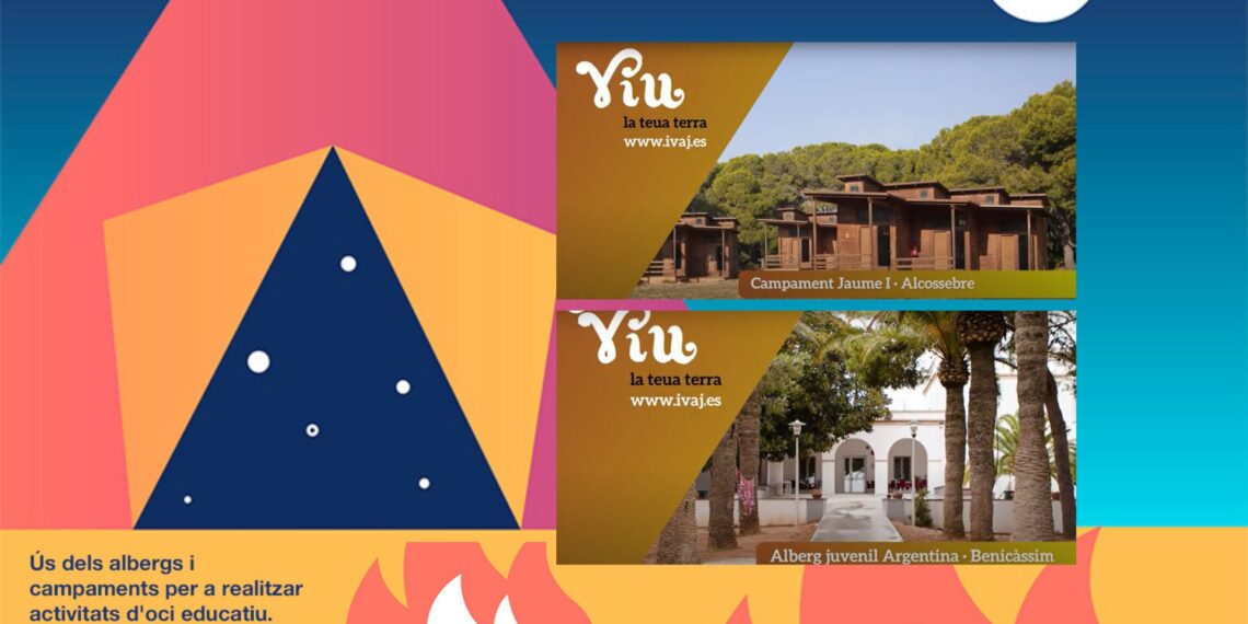 El IVAJ abre plazo para que jóvenes entre 7 y 30 años soliciten vacaciones en albergues y campamentos