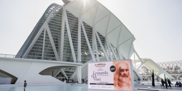 El Museu de les Ciències presenta en marzo una gran exposición dedicada a Leonardo da Vinci