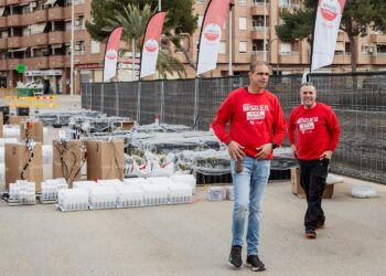 Caballer y Vulcano dipararán la mascletà simultánea de Amstel sobre l'Horta Sur