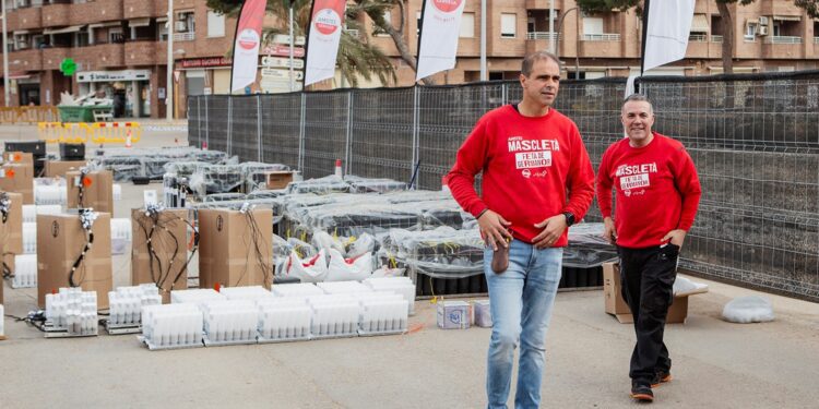 Caballer y Vulcano dipararán la mascletà simultánea de Amstel sobre l'Horta Sur