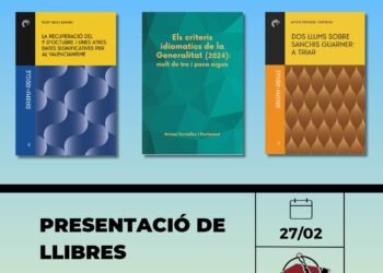 el proxim dijous, 27 de febrer, se presenten tres llibres en l'associacio cultural El Piló de Burjassot